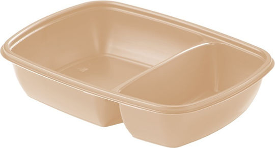 Sabert Recipient de plastic de unică folosință PP fără Capac cu Capacitate 900ml Alb 75buc