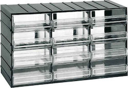 ArtPlast Werkzeugkastenschublade Kunststoff B38.2xT14.8xH23cm. 613T
