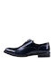 Prince Oliver Herrenschuhe aus Lackleder Blau