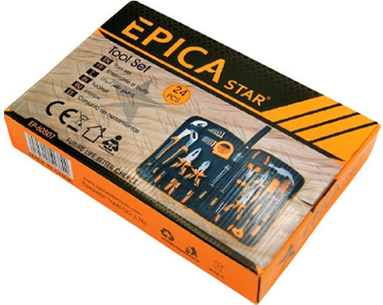 Epica Star Tool Casket with 24 Tools