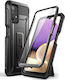 Supcase Unicorn Beetle Pro 360 Full Cover Plastic 0.1mm Set with Glass Black (Galaxy A32 5G)