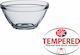 Bormioli Rocco Pompei Müslischüssel Rund Glas Transparent mit Durchmesser 10.5cm 6Stück