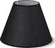 Conical Lamp Shade Black W20xH15cm