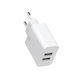 Mcdodo Încărcător cu 2 Porturi USB-A și Cablu USB-C Albς (CH-6721)
