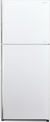Hitachi R-VX401PRU9 (PWH) Ψυγείο Δίπορτο 340lt Total NoFrost Υ160.5xΠ65xΒ72εκ. Λευκό