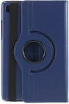 Περιστρεφόμενη Flip Cover Stand Σκούρο Μπλε (Galaxy Tab A7)