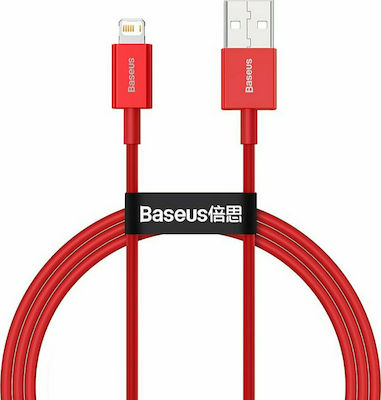 Baseus Superior USB-A zu Lightning Kabel Rot 1m (CALYS-A09)