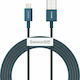 Baseus Superior USB-A la Cablu Lightning Albast...