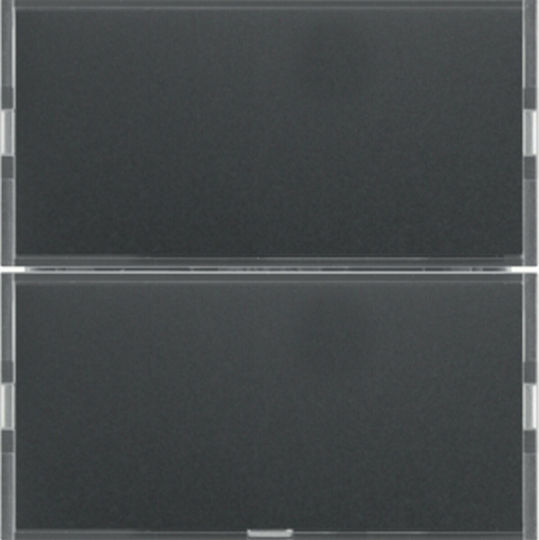 Hager Копче Команди без рамка S.1/B.3/B.7 - С.1/Б.3/Б.7 в Черен цвят 80162785
