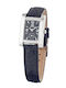 Time Force Damen Uhr Chronograph mit Schwarz Lederarmband