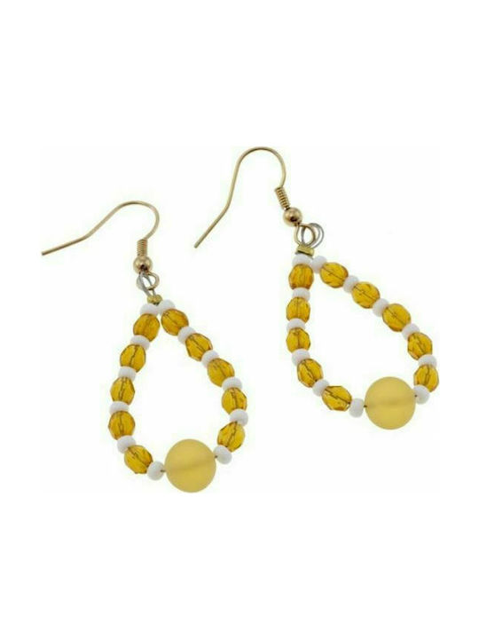 Cristian Lay Earrings Pendants made of Steel Gold Plated