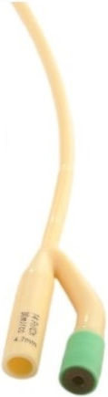 Bournas Medicals Foley 2-way Catheter Number 14 in Green Colour 1 Piece