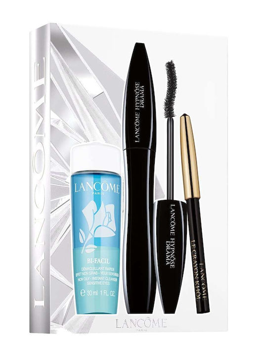 Lancome Hypnose Drama Holiday Make-up-Set 01 Excessive Black & Le Crayon Khol & Bi-Facil 3Stück