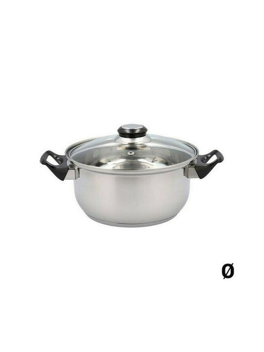 Quid Habitat Stainless Steel Stockpot 26cm