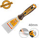 Ingco Spatula Inox 40mm with Plastic Handle HPUT08040