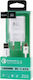 QIHANG Φορτιστής με Θύρα USB-A και Καλώδιο micro USB Quick Charge 2.0 Λευκός (Z03)