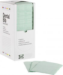 Soft Care Dental Towel Green 1ply + 1ply 500 Pieces 109.083.G