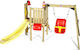 Plum Spielplatz aus Holz 244x162x123cm.