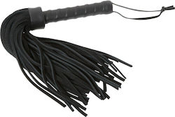 Zado Leather Flogger Whip in Black Color