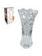 AGC Decorative Vase Transparent 10x10x19cm
