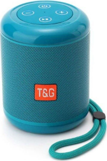 T&G TG-519 Bluetooth Speaker 5W with Battery Life up to 3 hours Peacock Blue