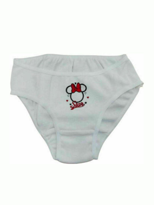 Minerva Kids Brief White 1pcs