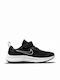 Star Runner Star Runner 3 Kids Sports Shoes Running with Hoop & Loop Closure Black / White