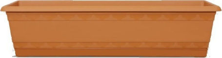 Viosarp Plastic Planter with Integrated Saucer cm Planter Box Plastic Orange Viosarp Plastic Planter with Integrated Saucer cm Planter Box Plastic Orange