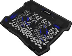 Canyon HubLED Cooling Pad με 2 Ανεμιστήρες και Φωτισμό