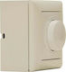 MAGIC ELECTRONIC Wall Mounted LED Complete Dimmer Switch Rotary 200W White