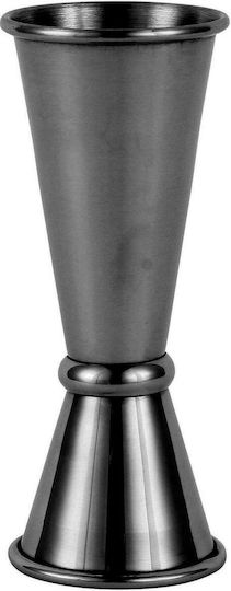 Bar Professional Διπλή Μεζούρα Ποτών με Χωρητικότητα 30/45ml Silver