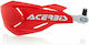 Acerbis X-Factory Rote/Weiße Schutzhandprotektoren in Rot Farbe