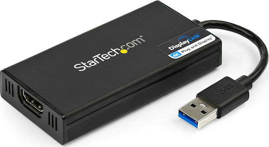 StarTech Μετατροπέας USB-A male σε HDMI female 1τμχ USB32HD4K
