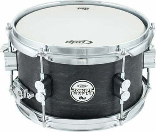 DW Drums Ταμπούρο Hölzernes PDP Wax Snare 10" x 6" Schwarz Schwarz