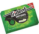 Trident 14 Gume de mestecat Senses cu Aromă de Mentă verde Fără adaos de zahăr 12buc 27gr