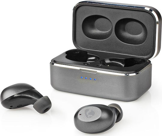 Nedis HPBT5056GY In-ear Bluetooth Handsfree Earphones with Charging Case Gray