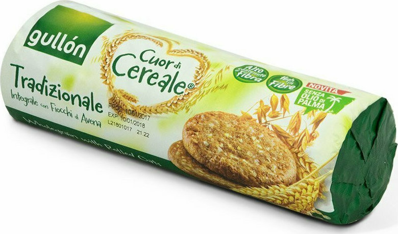 Gullon Cuor Di Cereale Tradizionale Oats Biscuits 280gr