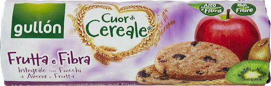 Gullon Μπισκότα Cuor di Cereale με Κομματάκια Mixed Fruits 300gr