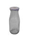 Atmosphera Glas Wasser aus Glas mit Strohhalm 300ml
