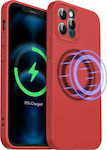 ESR Cloud Silicone Back Cover Red (iPhone 12 / 12 Pro)