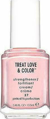 Essie Treat Love & Color Tratament cu Culoare cu Pensulă Pinked To Perfection 13.5ml