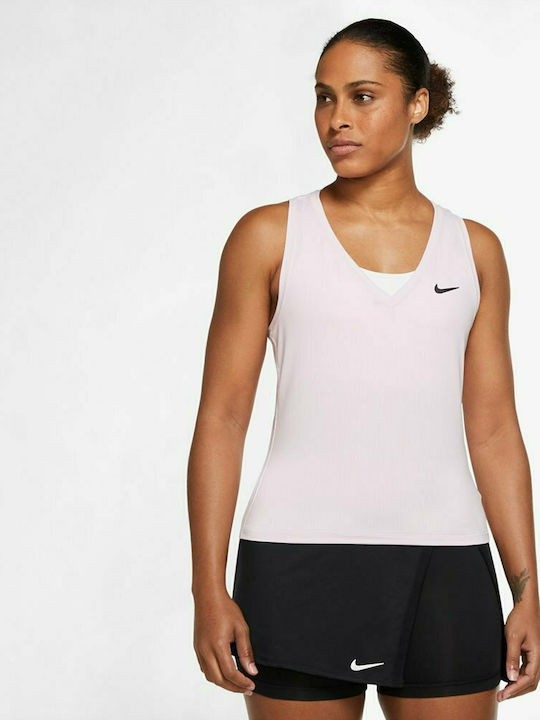Nike Victory Γυναικεία Μπλούζα Αμάνικη Ροζ