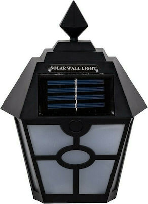 GloboStar Wall Mounted Solar Light Traffic light 1W 40lm Cold White 6000K with Motion Sensor and Photocell IP65