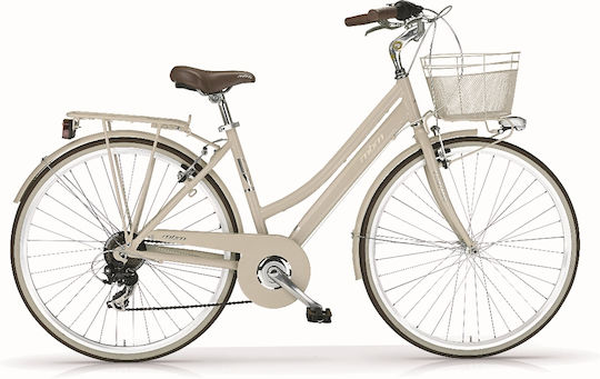 MBM Boulevard 28" 2021 Бежов Колело Град с 6 Скорости