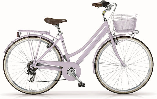 MBM Boulevard 28" 2021 Lila Fahrrad Stadt mit 6 Gängen