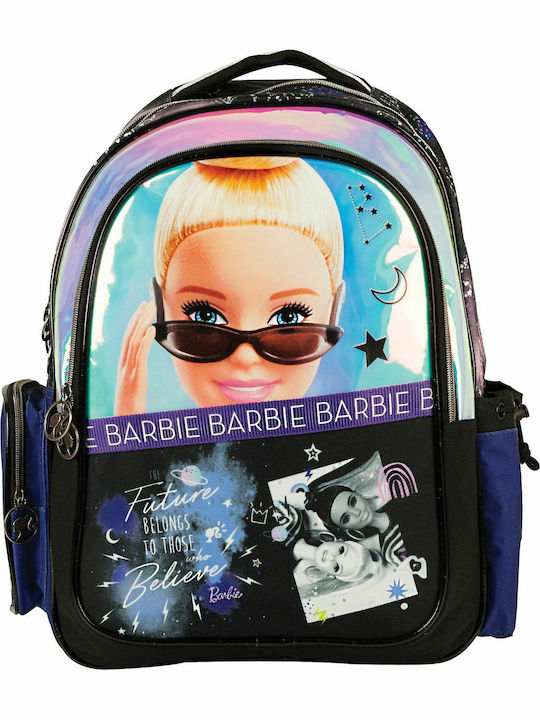 Gim Barbie Printre stele Ghiozdan Școlar de Spate Scoala primara Multicolor 27Litri