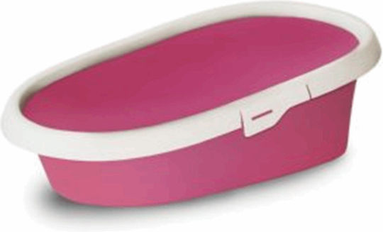MP Bergamo Minou Mini Λεκάνη Γάτας Ροζ Μ43 x Π30 x Υ14cm