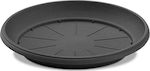 Plastona 246 Round Plate Pot Gray 40x40cm