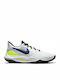 Precision 5 Low Basketball Shoes White / Black / Barely Volt / Volt