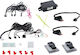 Valeo Car Parking System Safe Side with Buzzer and 2 Sensors in Black Colour